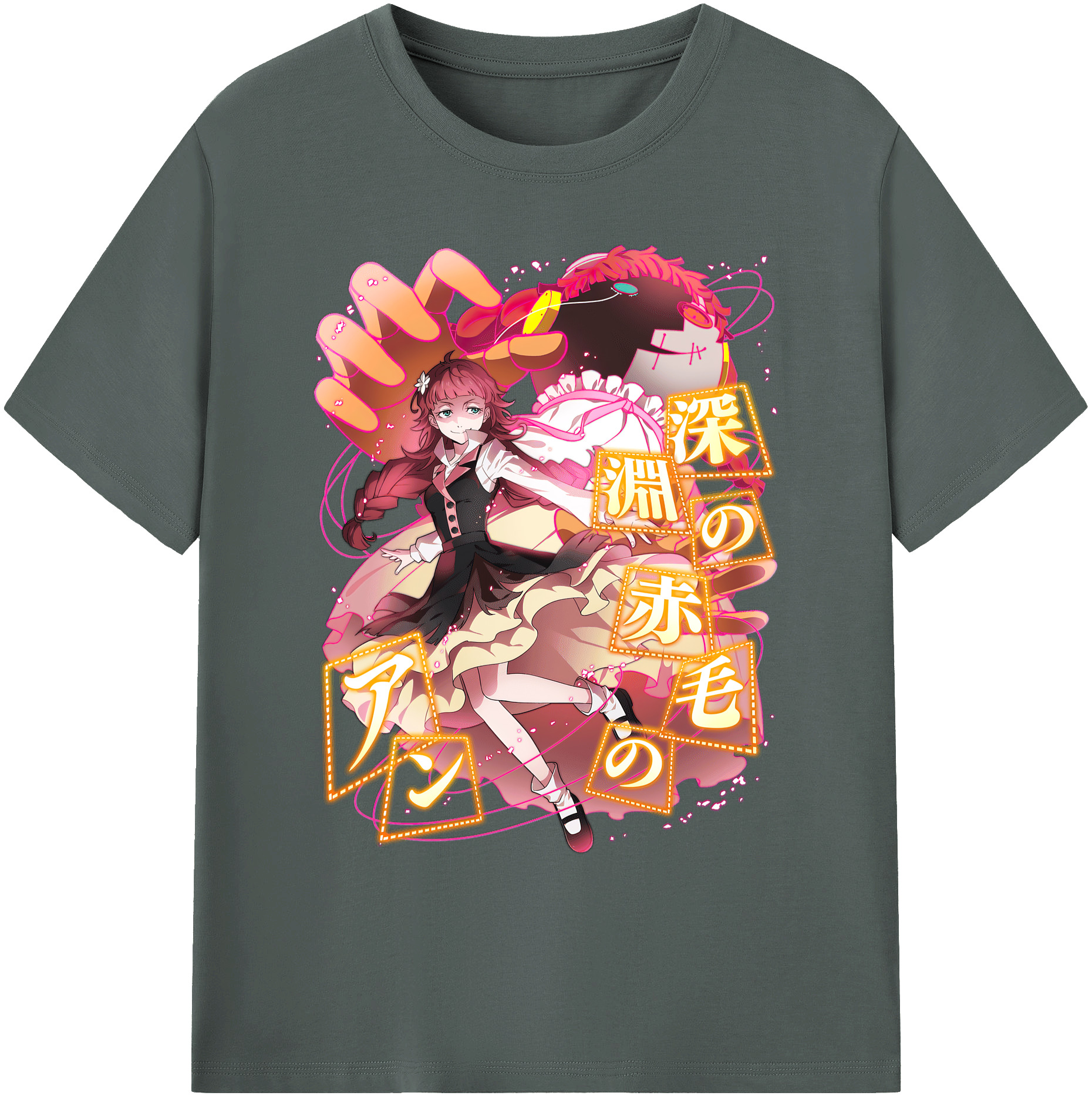（画像用） 文豪ストレイドッグス Bungo Stray Dogs 綿100％ メンズ半袖Tシャツ｜肌触りやわらか＆通気性
